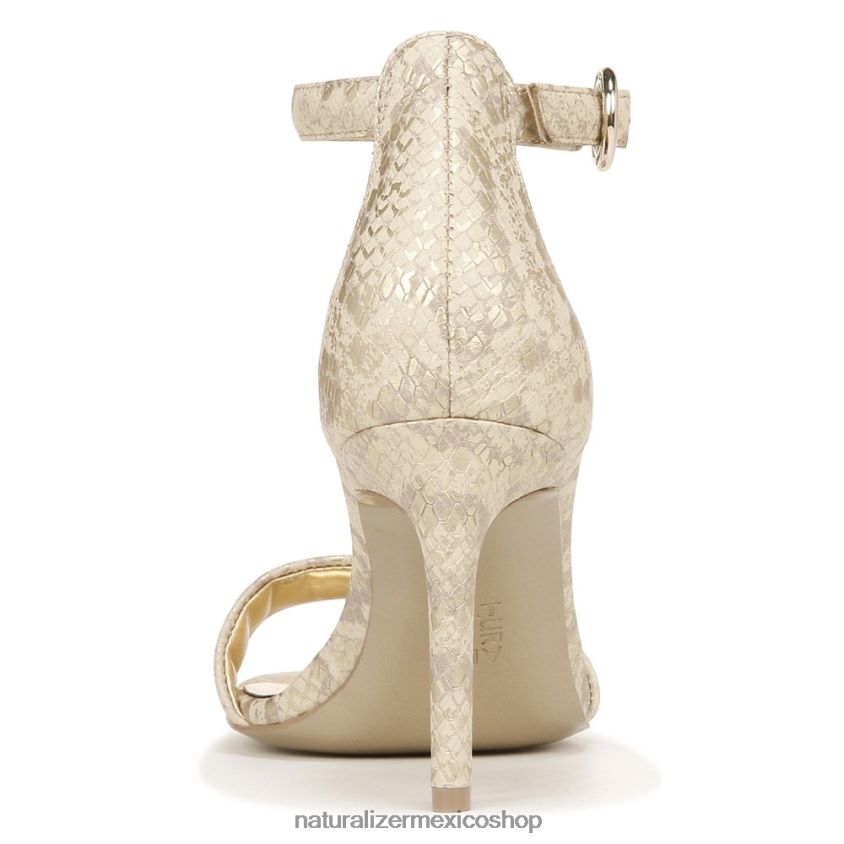 sandalias | sandalia de vestir kinsley 60D4P046 Naturalizer mujer cuero dorado - Imagen 6