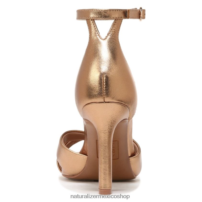 sandalias | sandalia de vestir lizbeth 60D4P0221 Naturalizer mujer cuero de caramelo - Imagen 6