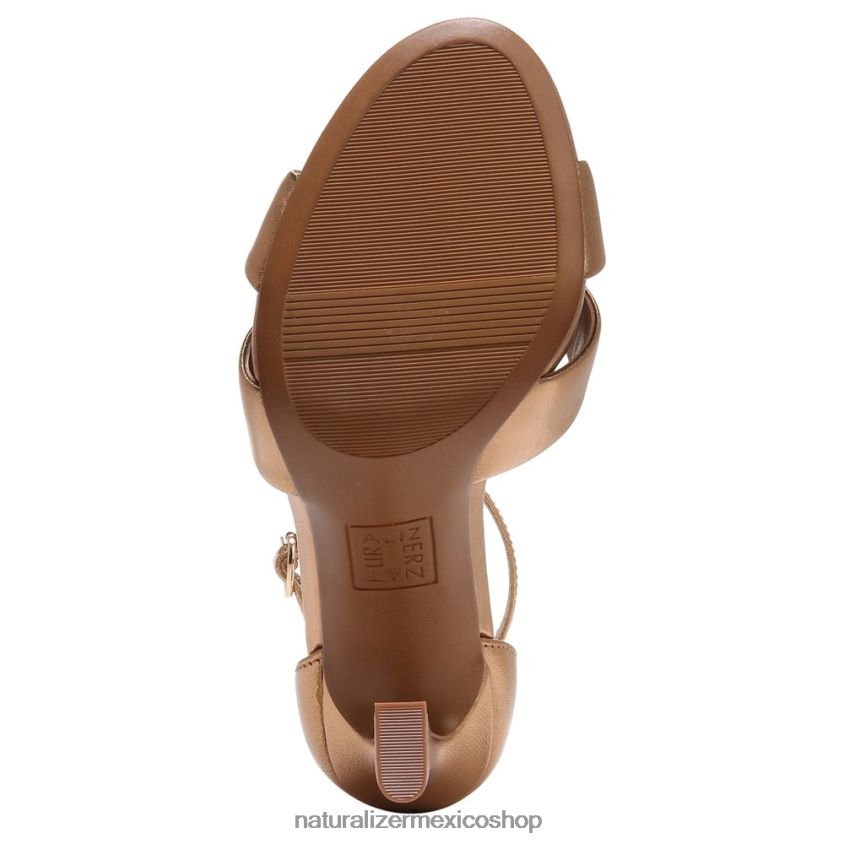sandalias | sandalia de vestir lizbeth 60D4P0221 Naturalizer mujer cuero de caramelo - Imagen 7