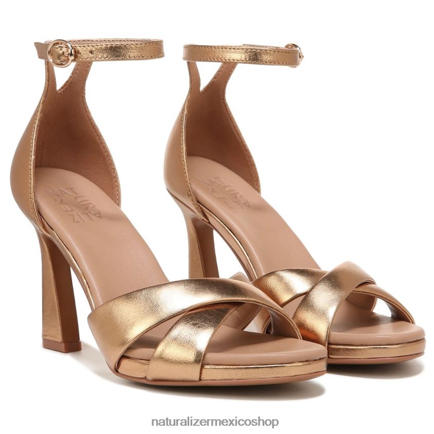 sandalias | sandalia de vestir lizbeth 60D4P0221 Naturalizer mujer cuero de caramelo - Imagen 1
