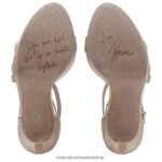 sandalias | sandalia de vestir love 2 60D4P0324 Naturalizer mujer tela de champán - Imagen 7