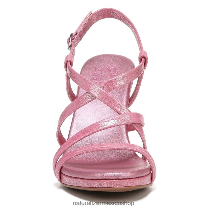sandalias | sandalia de vestir luisa 60D4P0226 Naturalizer mujer cuero rosa caramelo - Imagen 5