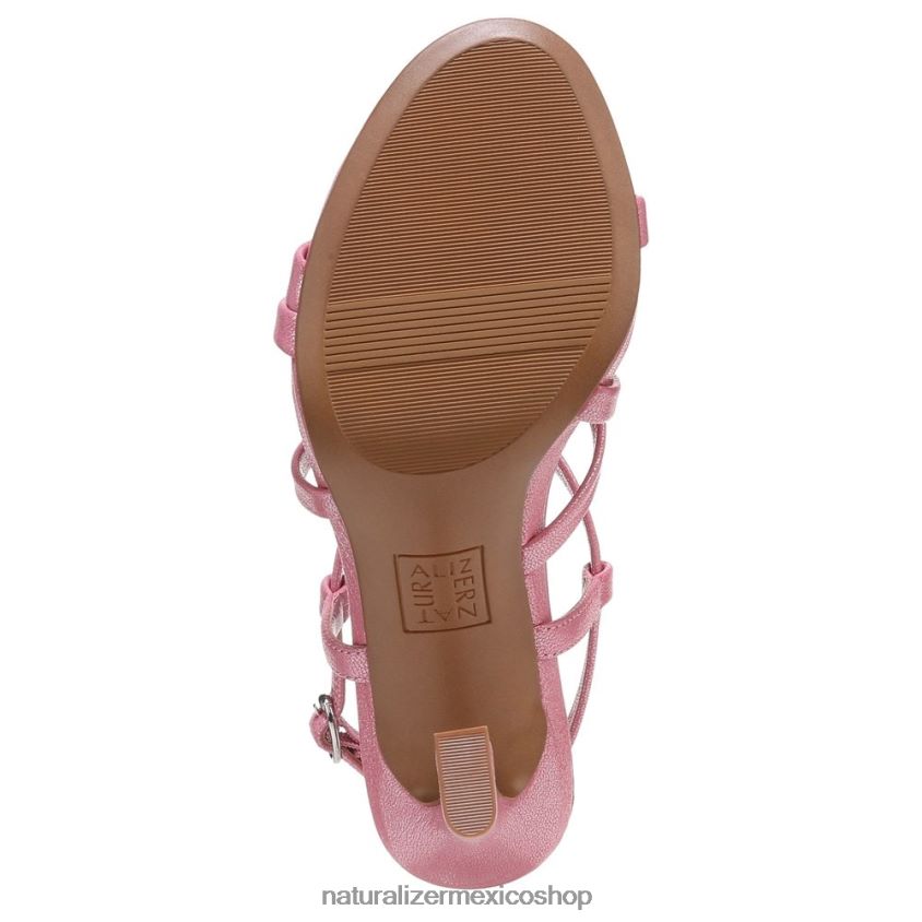 sandalias | sandalia de vestir luisa 60D4P0226 Naturalizer mujer cuero rosa caramelo - Imagen 7