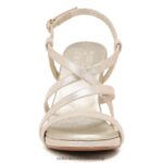 sandalias | sandalia de vestir luisa 60D4P0227 Naturalizer mujer cuero dorado claro - Imagen 5