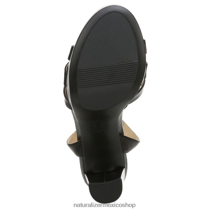 sandalias | sandalia de vestir mallory 60D4P0492 Naturalizer mujer cuero negro - Imagen 7