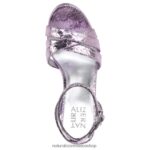 sandalias | sandalia de vestir mallory 60D4P0497 Naturalizer mujer cuero rosa morado - Imagen 4