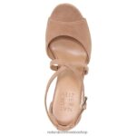 sandalias | sandalia de vestir melody 60D4P097 Naturalizer mujer ante marrón - Imagen 4