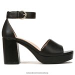 sandalias | sandalia de vestir perlada 60D4P0341 Naturalizer mujer cuero negro - Imagen 2
