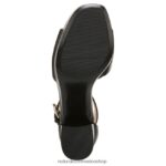 sandalias | sandalia de vestir perlada 60D4P0341 Naturalizer mujer cuero negro - Imagen 7
