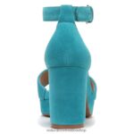 sandalias | sandalia de vestir perlada 60D4P0342 Naturalizer mujer ante azul - Imagen 6