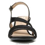 sandalias | sandalia de vestir taimi 60D4P0504 Naturalizer mujer tela negra - Imagen 5