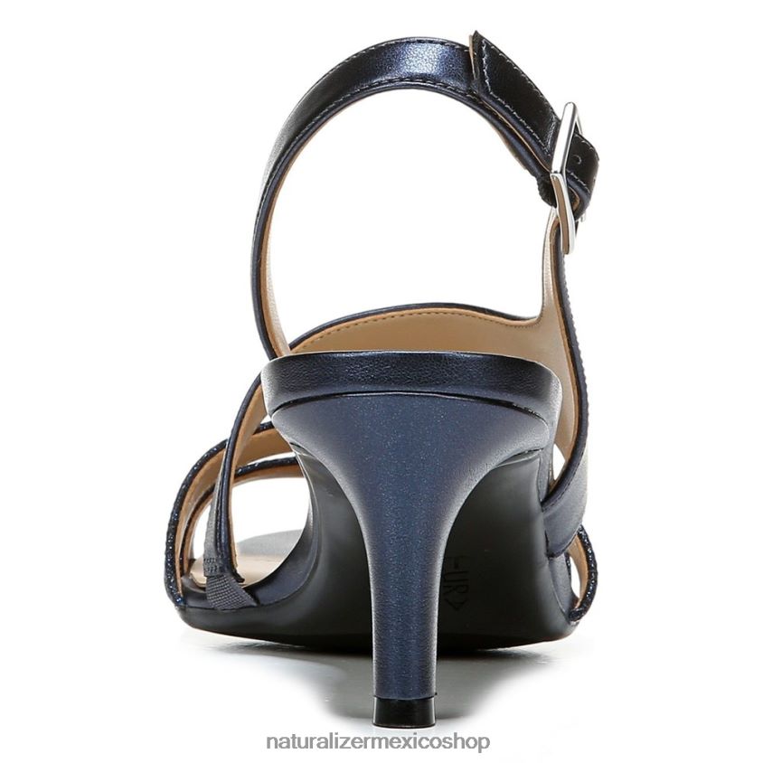 sandalias | sandalia de vestir taimi 60D4P0507 Naturalizer mujer Sintético azul marino metalizado - Imagen 6