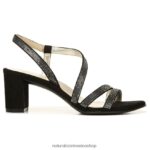 sandalias | sandalia de vestir vanessa 60D4P024 Naturalizer mujer tela negra - Imagen 2