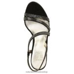 sandalias | sandalia de vestir vanessa 60D4P024 Naturalizer mujer tela negra - Imagen 4