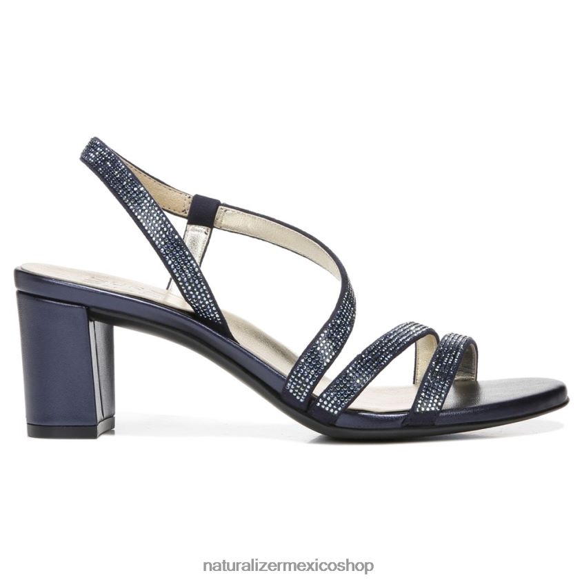 sandalias | sandalia de vestir vanessa 60D4P028 Naturalizer mujer tela azul marino francés - Imagen 2