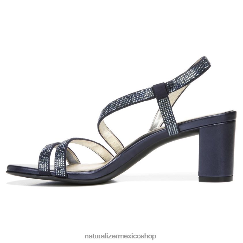 sandalias | sandalia de vestir vanessa 60D4P028 Naturalizer mujer tela azul marino francés - Imagen 3