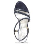 sandalias | sandalia de vestir vanessa 60D4P028 Naturalizer mujer tela azul marino francés - Imagen 4
