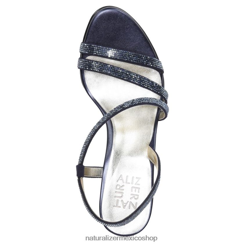 sandalias | sandalia de vestir vanessa 60D4P028 Naturalizer mujer tela azul marino francés - Imagen 4