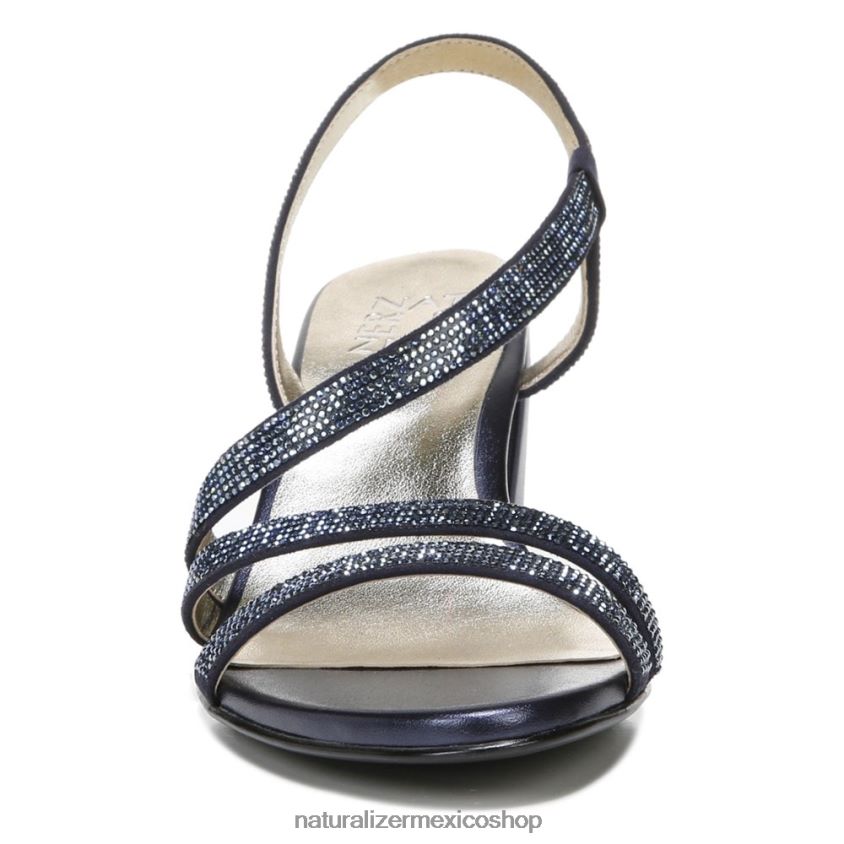 sandalias | sandalia de vestir vanessa 60D4P028 Naturalizer mujer tela azul marino francés - Imagen 5