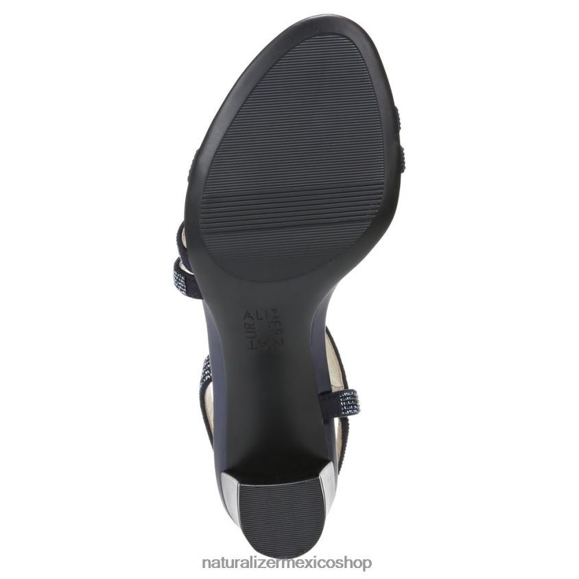 sandalias | sandalia de vestir vanessa 60D4P028 Naturalizer mujer tela azul marino francés - Imagen 7