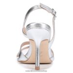 sandalias | sandalia de vestir vanity 27 edit 60D4P0585 Naturalizer mujer cuero plateado - Imagen 6