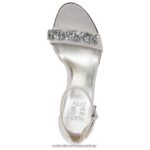 sandalias | sandalia de vestir vera 2 60D4P0609 Naturalizer mujer cuero plateado - Imagen 4