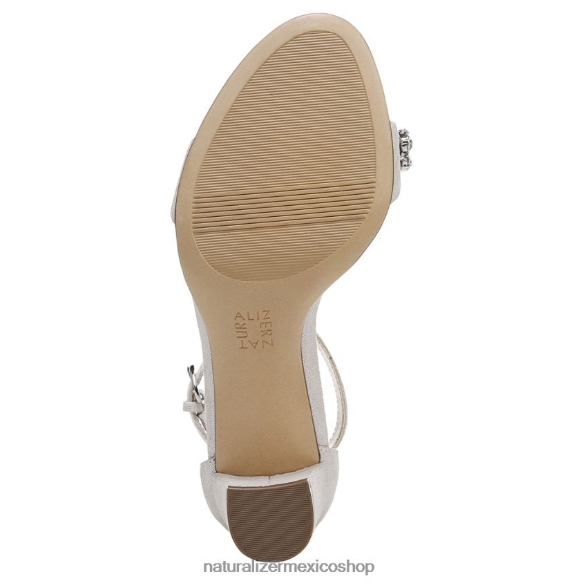 sandalias | sandalia de vestir vera 2 60D4P0609 Naturalizer mujer cuero plateado - Imagen 7
