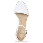 sandalias | sandalia de vestir vera 60D4P016 Naturalizer mujer cuero blanco - Imagen 4