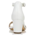sandalias | sandalia de vestir vera 60D4P016 Naturalizer mujer cuero blanco - Imagen 6