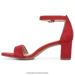 sandalias | sandalia de vestir vera 60D4P019 Naturalizer mujer gamuza de salsa picante - Imagen 3