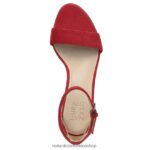 sandalias | sandalia de vestir vera 60D4P019 Naturalizer mujer gamuza de salsa picante - Imagen 4