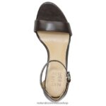 sandalias | sandalia de vestir vera 60D4P04 Naturalizer mujer cuero caoba - Imagen 4