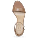 sandalias | sandalia de vestir vera 60D4P06 Naturalizer mujer café de cuero - Imagen 4