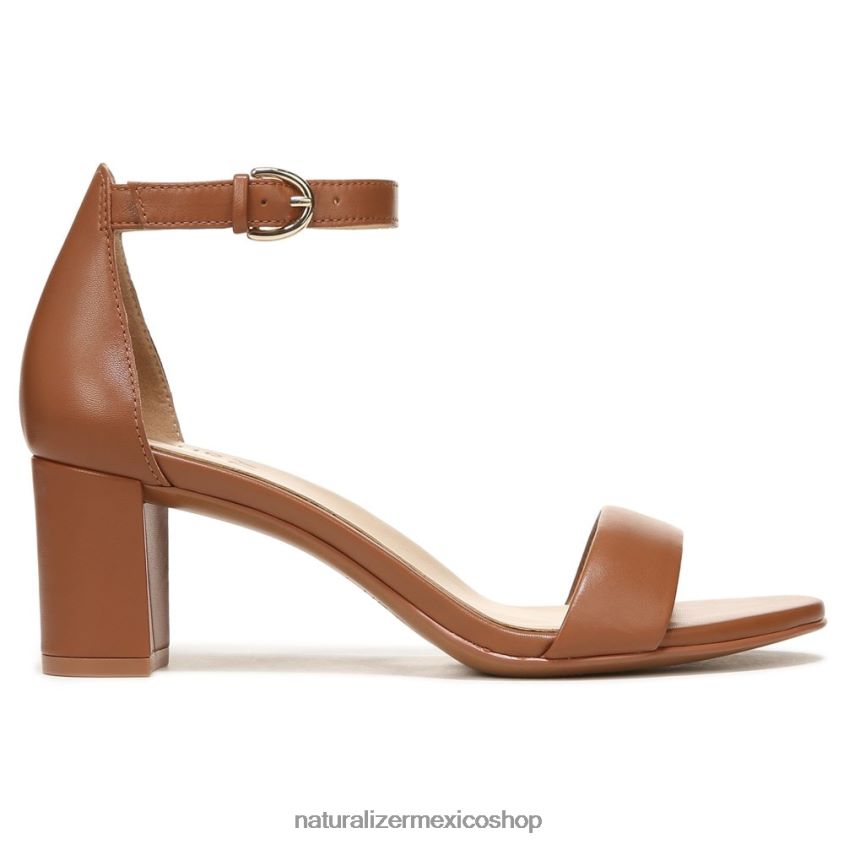 sandalias | sandalia de vestir vera 60D4P08 Naturalizer mujer cuero de té inglés - Imagen 2