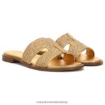 sandalias | sandalia fama 60D4P0291 Naturalizer mujer cuero rafia