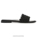 sandalias | sandalia fernanda 60D4P0344 Naturalizer mujer tela negra - Imagen 2