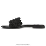 sandalias | sandalia fernanda 60D4P0344 Naturalizer mujer tela negra - Imagen 3