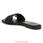 sandalias | sandalia fernanda 60D4P0344 Naturalizer mujer tela negra - Imagen 8