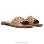 sandalias | sandalia fernanda 60D4P0346 Naturalizer mujer masa para galletas tela beis