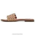sandalias | sandalia fernanda 60D4P0346 Naturalizer mujer masa para galletas tela beis - Imagen 3