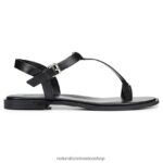 sandalias | sandalia fifi 60D4P0356 Naturalizer mujer cuero negro - Imagen 2