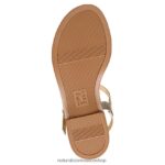sandalias | sandalia fifi 60D4P0357 Naturalizer mujer cuero dorado oscuro - Imagen 7