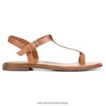 sandalias | sandalia fifi 60D4P0358 Naturalizer mujer cuero marrón té inglés - Imagen 2