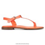 sandalias | sandalia fifi 60D4P0359 Naturalizer mujer cuero pop naranja - Imagen 2