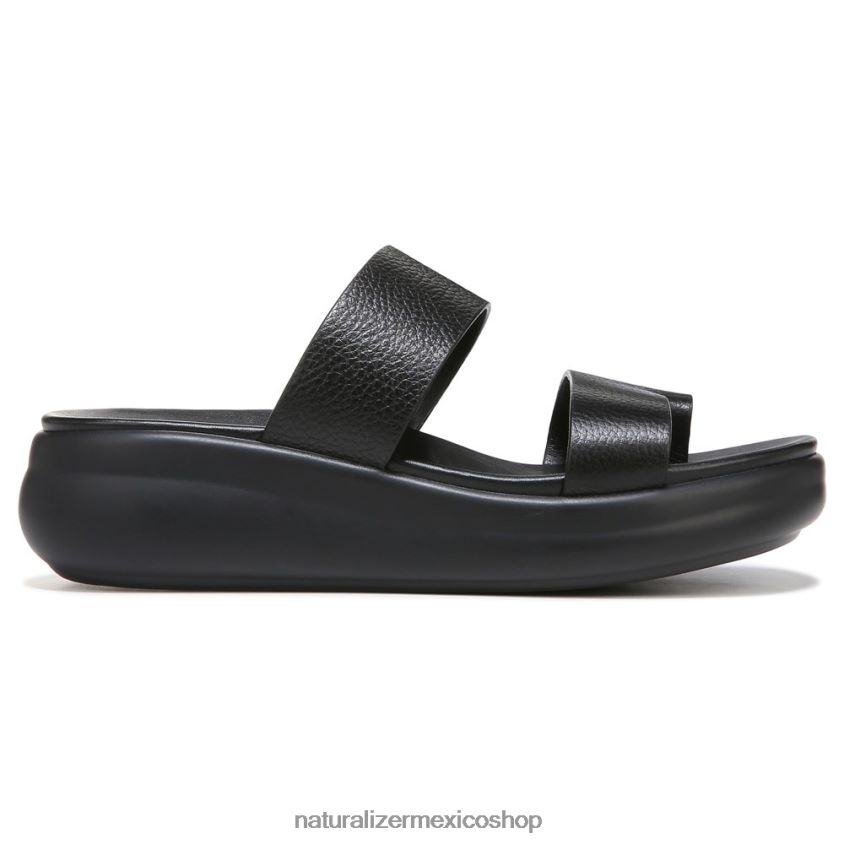 sandalias | sandalia gen n drift 2 60D4P029 Naturalizer mujer cuero negro - Imagen 2