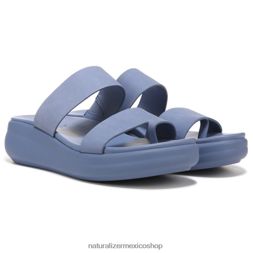 sandalias | sandalia gen n drift 2 60D4P030 Naturalizer mujer cuero azul - Imagen 1