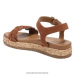 sandalias | sandalia neila 60D4P0207 Naturalizer mujer cuero marrón té inglés - Imagen 8