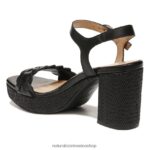 sandalias | sandalia pandora 60D4P0337 Naturalizer mujer cuero negro - Imagen 8