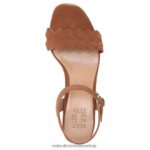 sandalias | sandalia pandora 60D4P0338 Naturalizer mujer cuero marrón té inglés - Imagen 4