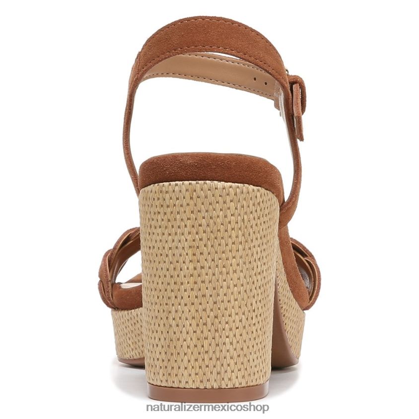 sandalias | sandalia pandora 60D4P0338 Naturalizer mujer cuero marrón té inglés - Imagen 6